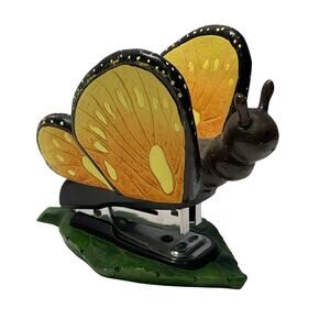 Figi Butterfly Stapler Mini Novelty Desk Accessory Girl Boss